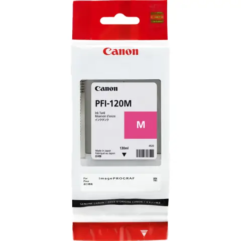 Canon PFI-120M - Tusz magenta do Canon TM-200, TM-205, TM-300, TM-305